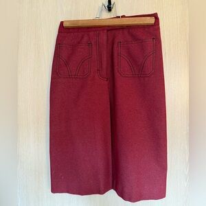 Kookai Elegant Red and Black Apparel